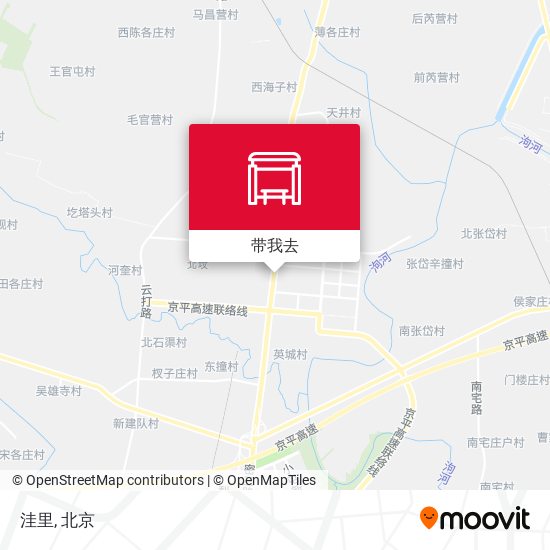 洼里地图
