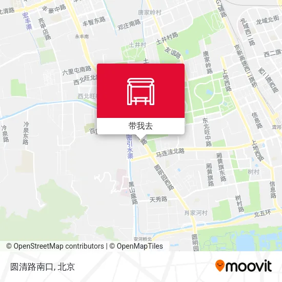圆清路南口地图