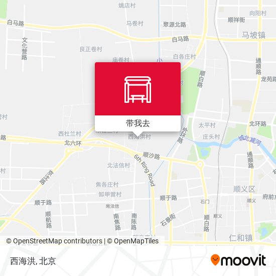 西海洪地图
