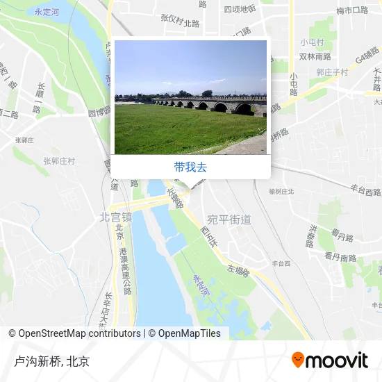 卢沟新桥地图