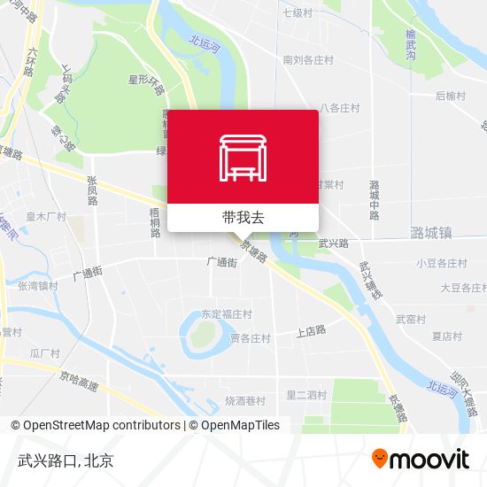 武兴路口地图