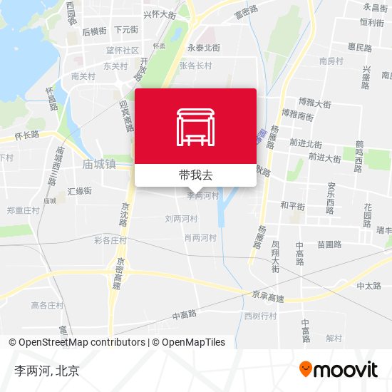 李两河地图
