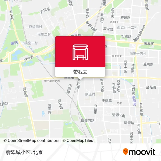 翡翠城小区地图