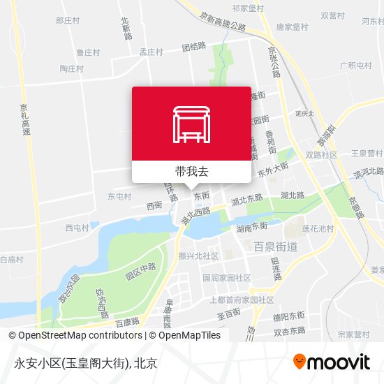 永安小区(玉皇阁大街)地图