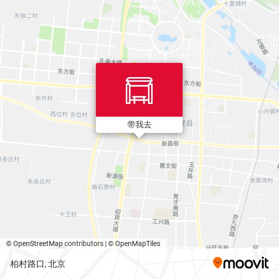 柏村路口地图