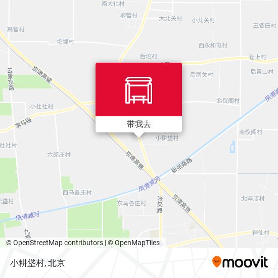小耕垡村地图