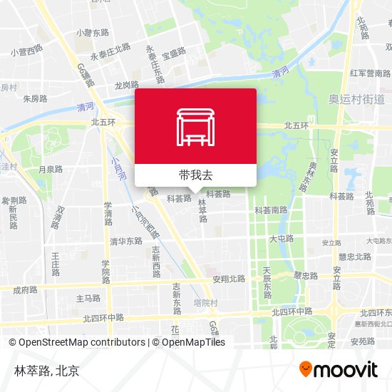 林萃路地图