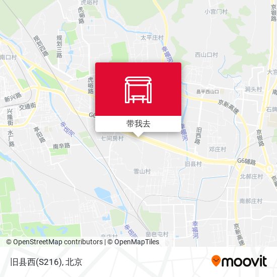 旧县西(S216)地图