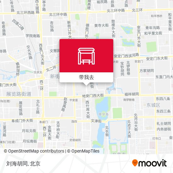 刘海胡同地图