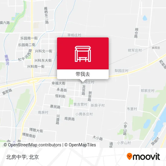 北房中学地图