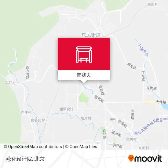 燕化设计院地图