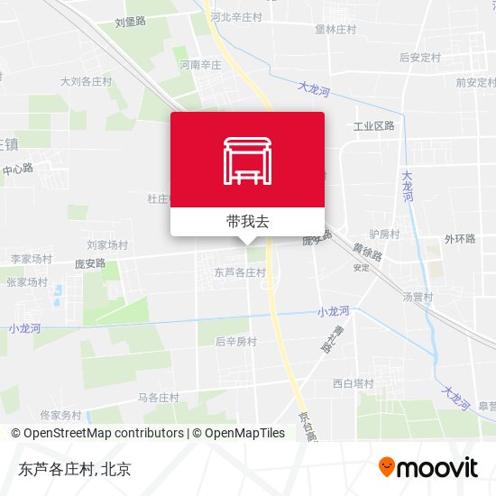东芦各庄村地图
