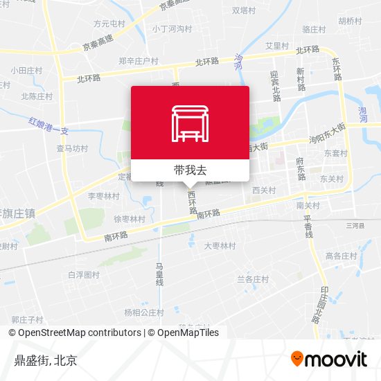 鼎盛街地图