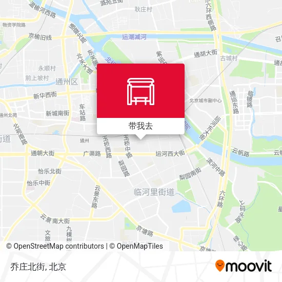 乔庄北街地图