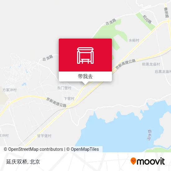 延庆双桥地图