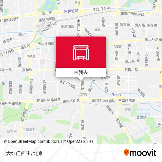 大红门西里地图