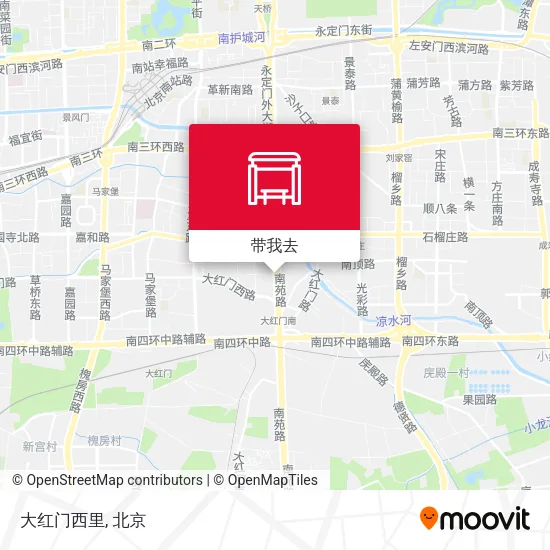 大红门西里地图