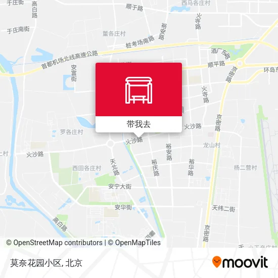 莫奈花园小区地图