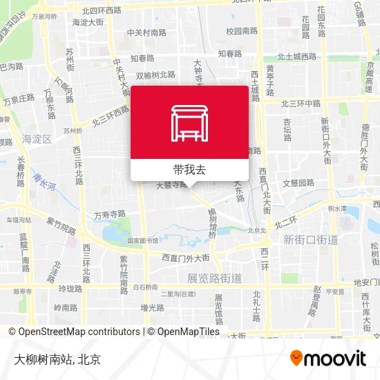 大柳树南站地图