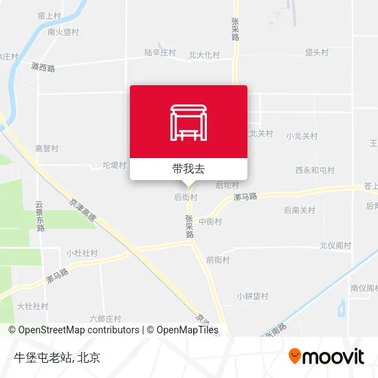 牛堡屯老站地图