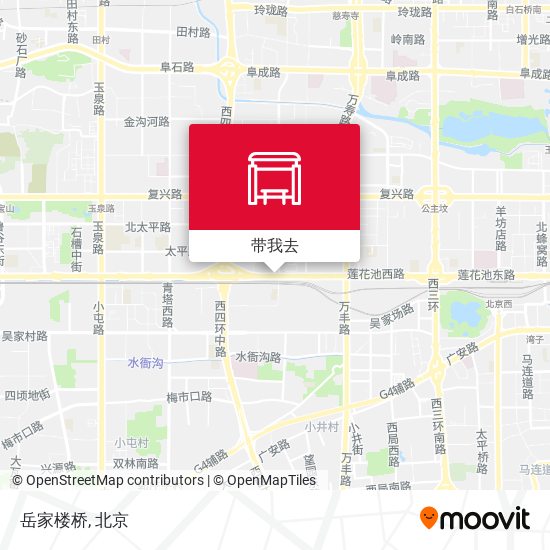 岳家楼桥地图