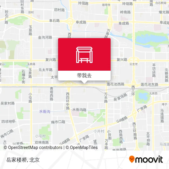 岳家楼桥地图