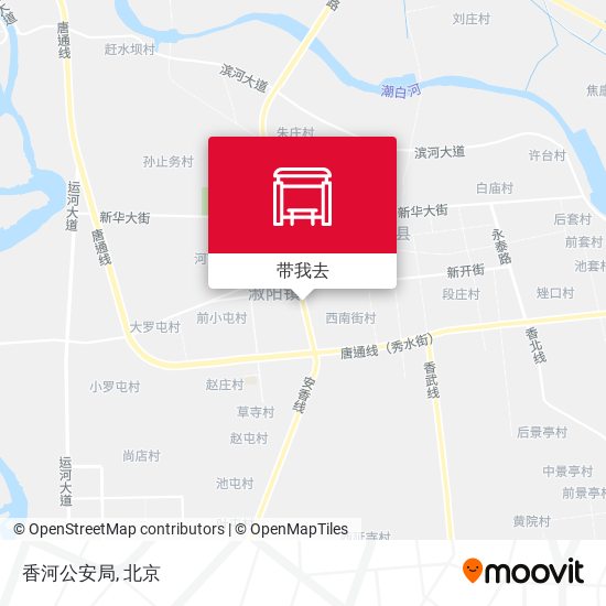 香河公安局地图