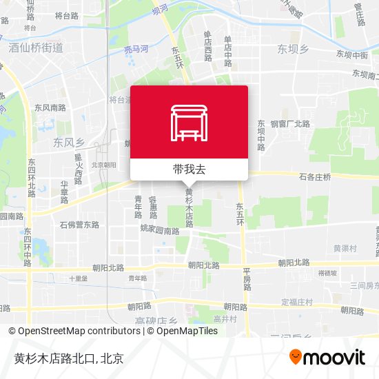 黄杉木店路北口地图