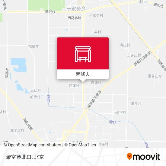 聚富苑北口地图