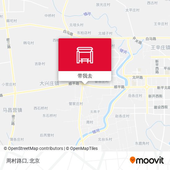 周村路口地图