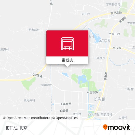 北甘池地图