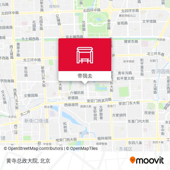 黄寺总政大院地图