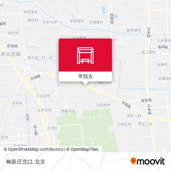 鲍新庄北口地图