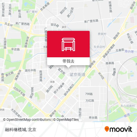 融科橄榄城地图