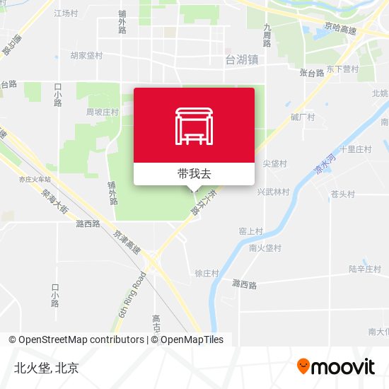 北火垡地图