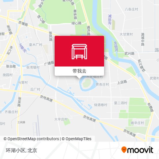 环湖小区地图