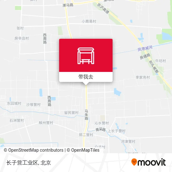 长子营工业区地图
