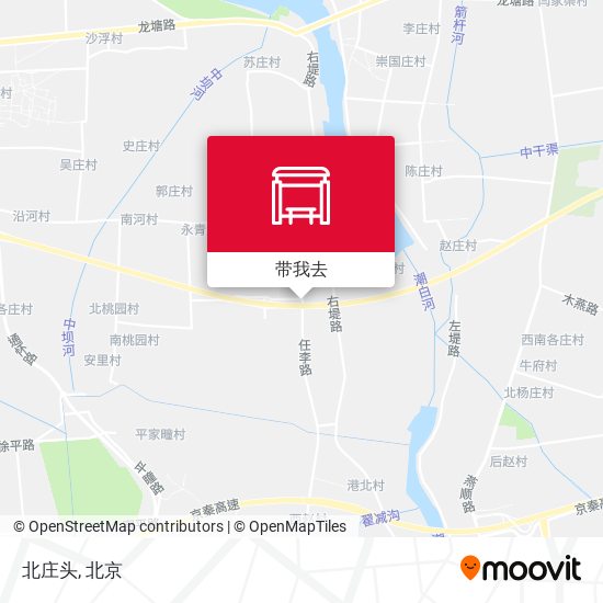 北庄头地图