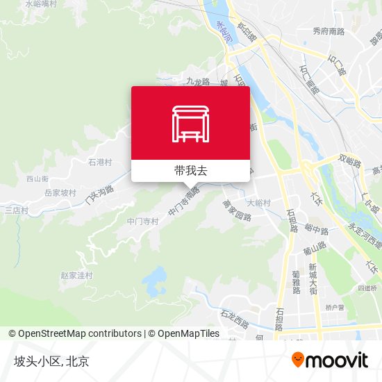 坡头小区地图