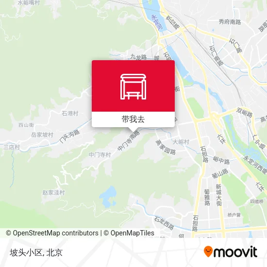 坡头小区地图