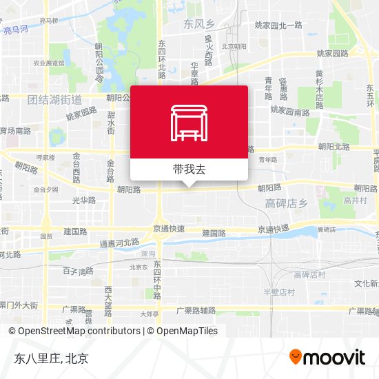东八里庄地图