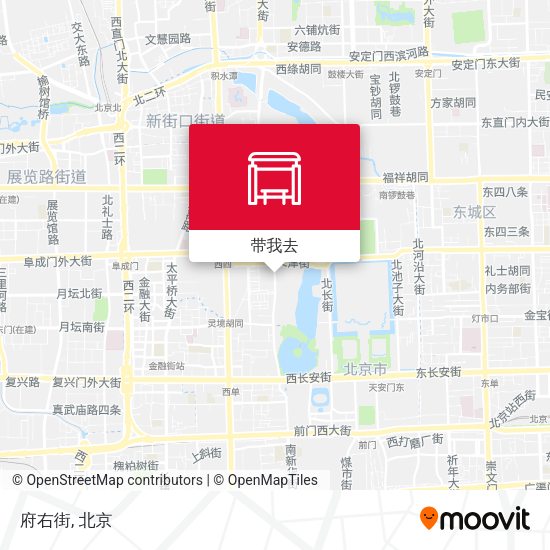 府右街地图