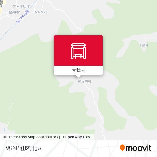 银冶岭社区地图