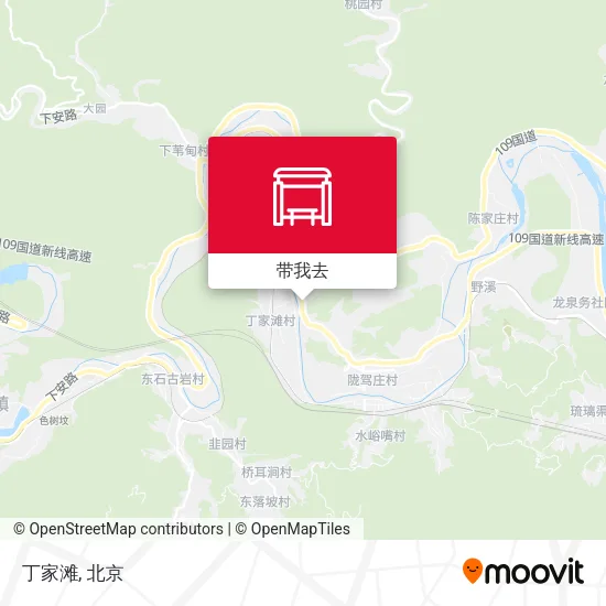 丁家滩地图