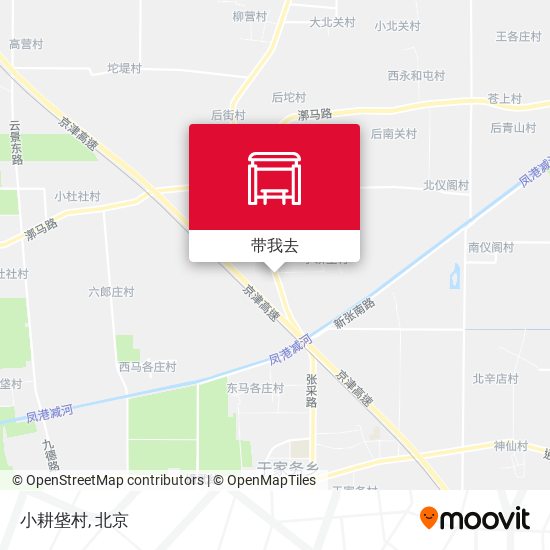 小耕垡村地图