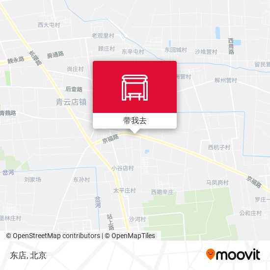 东店地图