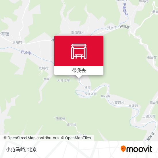 小范马峪地图