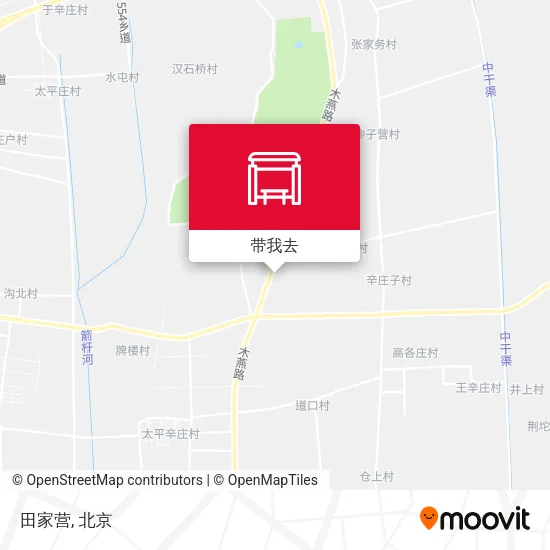 田家营地图