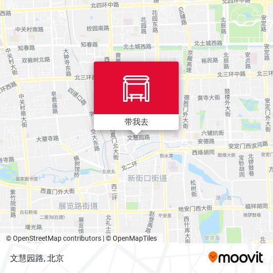 文慧园路地图
