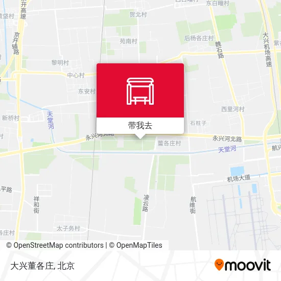 大兴董各庄地图